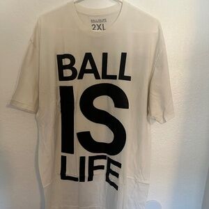 Ballislife Original Tee White Size 2XL